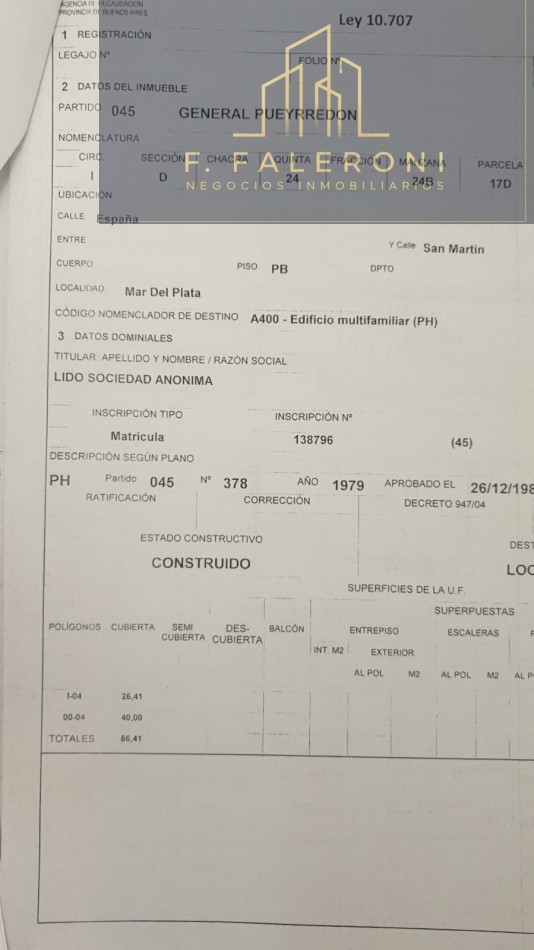 VENTA LOCAL COMERCIAL CON SUBSUELO - FINANCIACION!!!!